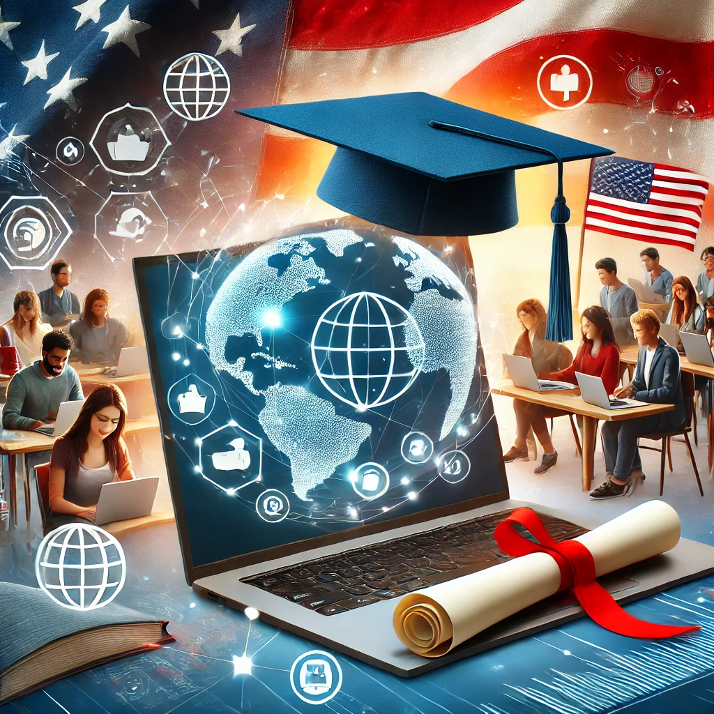 Are online degrees acceptable in the USA?